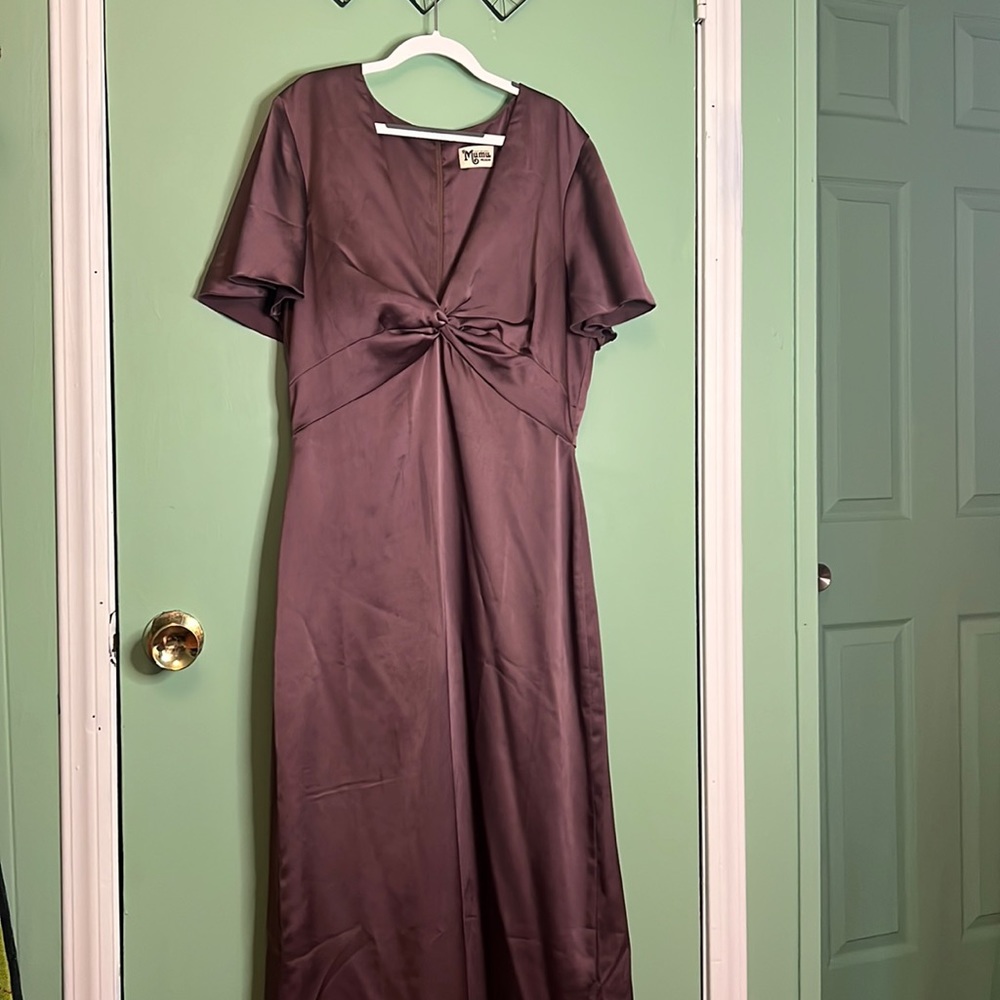 Show Me Your Mumu violet maxi dress